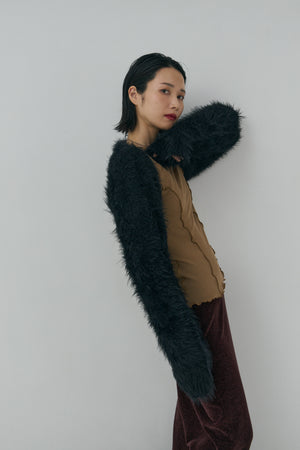 Shaggy Arm Warmers