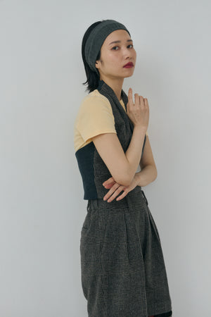 Check Halter Top