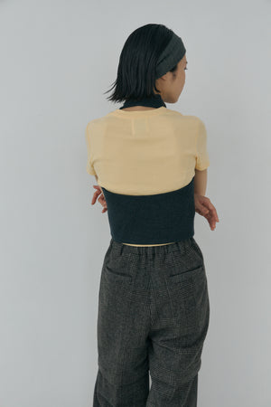 Check Halter Top