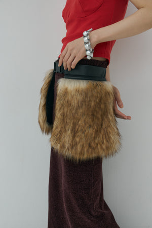 Double Craft Fur Bag