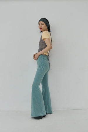 Melange Mohair Halter Top