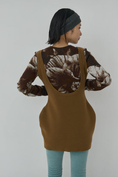 画像をギャラリービューアに読み込む, 2way Form Mini knit dress