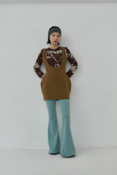 画像をギャラリービューアに読み込む, 2way Form Mini knit dress