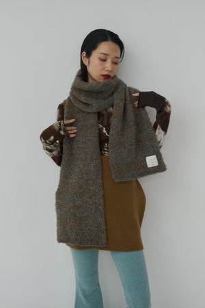 Loop yarn Muffler