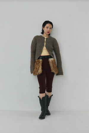 Mole Knit Half Pants