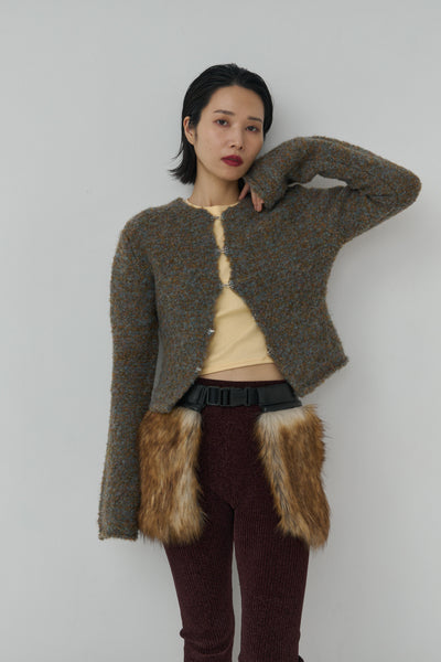 Load image into Gallery viewer, Double Craft Fur Bag