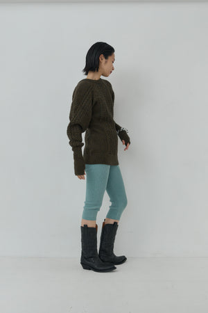 Mole Knit Half Pants
