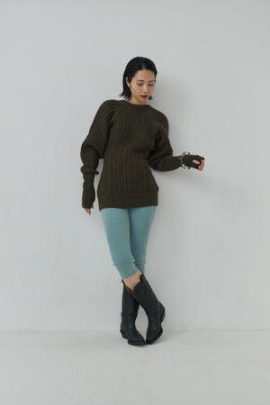 Mole Knit Half Pants
