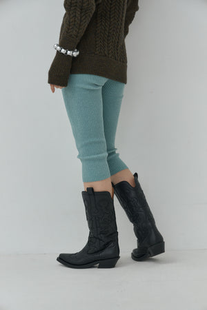 Mole Knit Half Pants