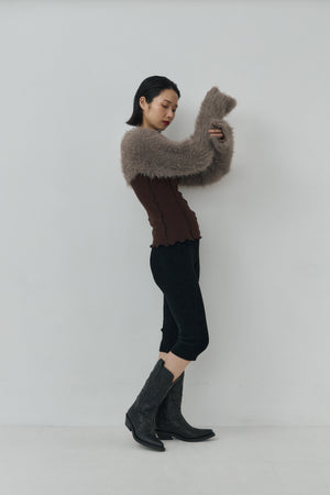 Mole Knit Half Pants