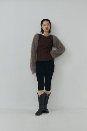 Mole Knit Half Pants