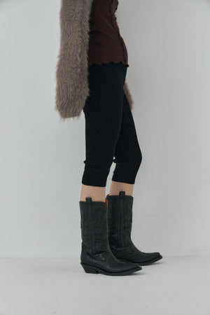 Mole Knit Half Pants