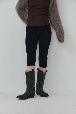 Mole Knit Half Pants