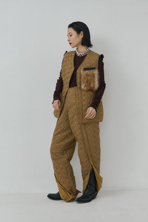Reversible Craft Fur Pocket Vest