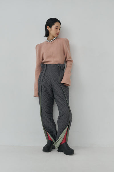 画像をギャラリービューアに読み込む, Wool Knit Bodysuit Like Pullover