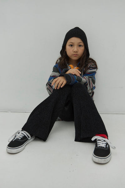 画像をギャラリービューアに読み込む, Kids Mole Knit Bell Bottoms