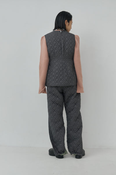 画像をギャラリービューアに読み込む, Reversible Craft Fur Pocket Vest