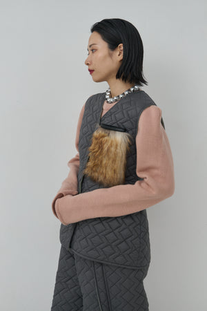 Reversible Craft Fur Pocket Vest