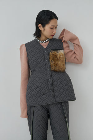 Reversible Craft Fur Pocket Vest