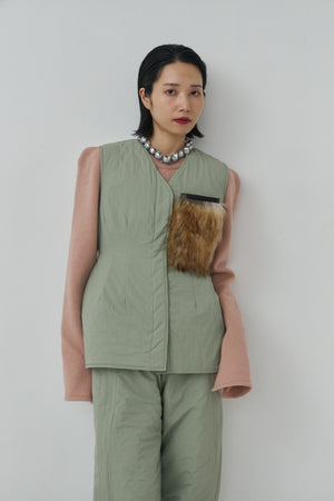 Reversible Craft Fur Pocket Vest