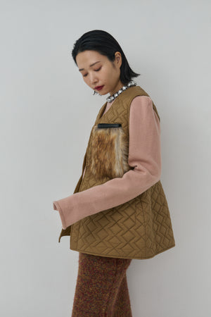Reversible Craft Fur Pocket Vest