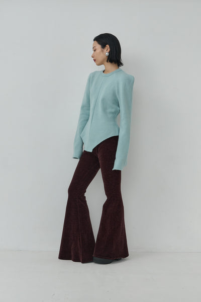 画像をギャラリービューアに読み込む, 【予約商品】Mole Knit Bell Bottoms【12月中~下旬発送予定】