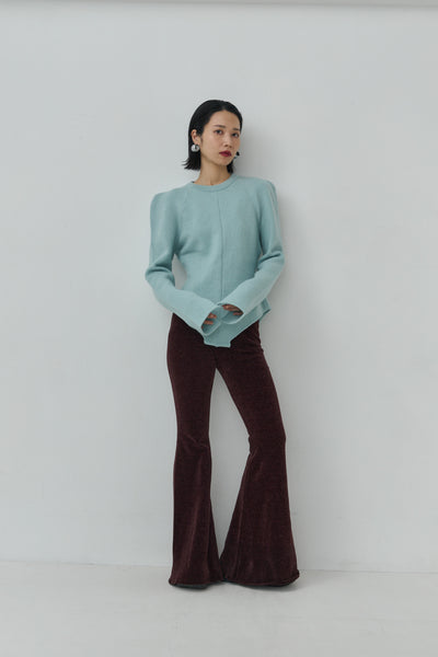 画像をギャラリービューアに読み込む, 【予約商品】Mole Knit Bell Bottoms【12月中~下旬発送予定】