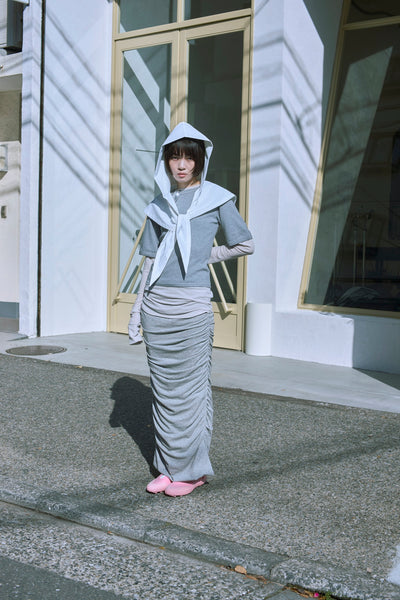 画像をギャラリービューアに読み込む, Stitch Tee & Sheer Top