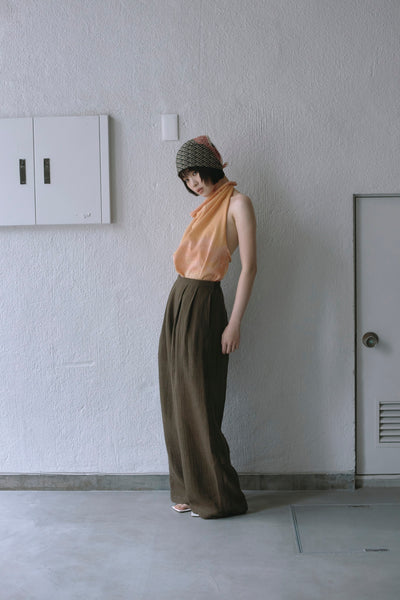 画像をギャラリービューアに読み込む, Sheer Jacquard Halter