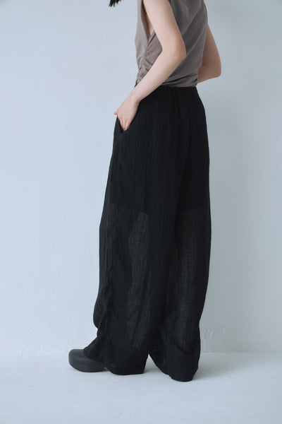 画像をギャラリービューアに読み込む, Sheer Linen Pants