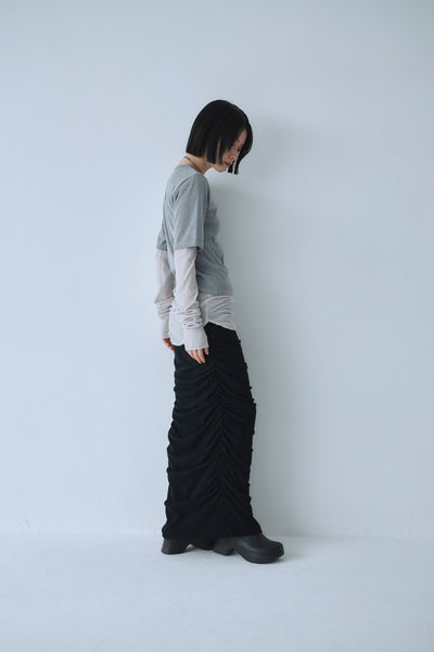 画像をギャラリービューアに読み込む, Stitch Tee & Sheer Top