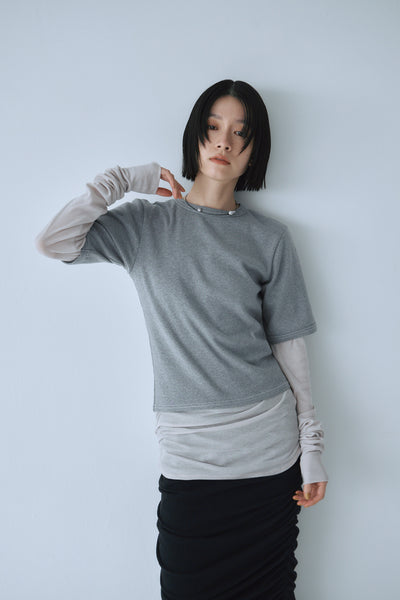 画像をギャラリービューアに読み込む, Stitch Tee & Sheer Top