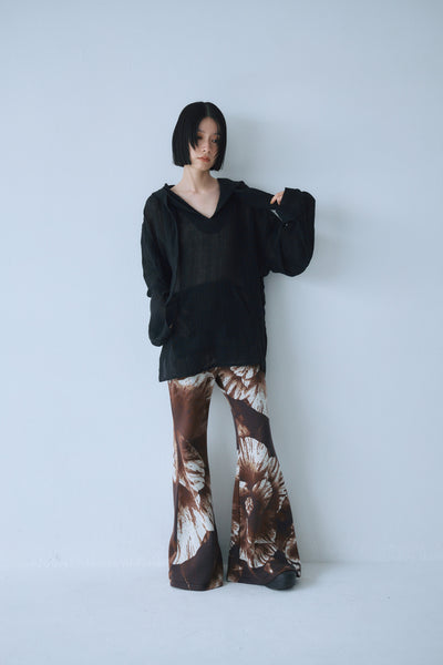 Load image into Gallery viewer, Sheer Linen Hoodie