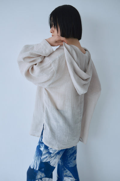 Load image into Gallery viewer, Sheer Linen Hoodie