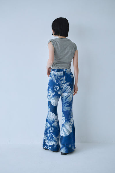 画像をギャラリービューアに読み込む, Photo Knit Bell Bottoms