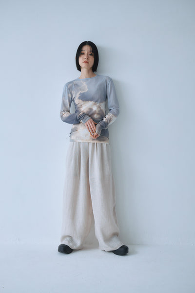 画像をギャラリービューアに読み込む, Sheer Linen Pants