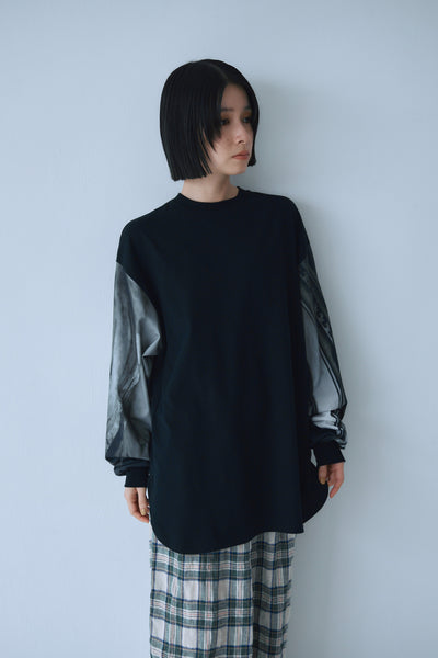 画像をギャラリービューアに読み込む, Memories Sleeve Rib Long Tee