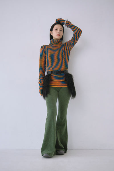 Load image into Gallery viewer, Border Knit Top - A