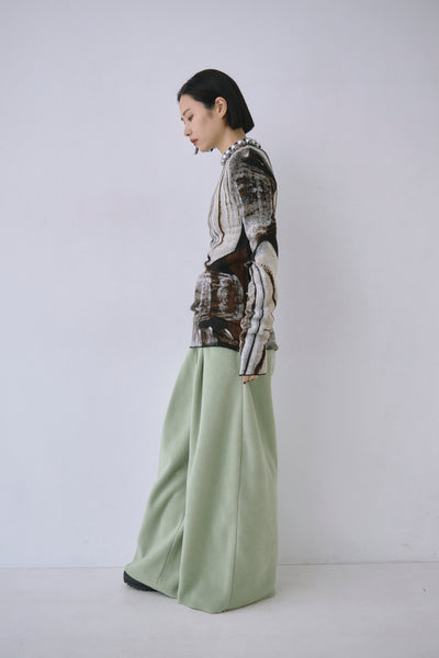 画像をギャラリービューアに読み込む, Photo Knit Pullover