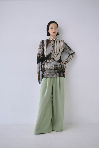 画像をギャラリービューアに読み込む, Photo Knit Pullover