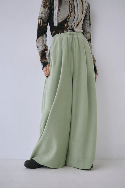 画像をギャラリービューアに読み込む, Fleece wide Pants