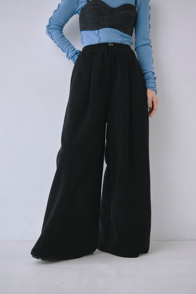 画像をギャラリービューアに読み込む, Fleece wide Pants