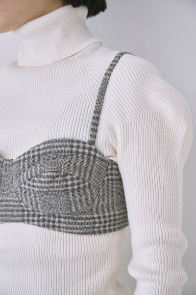 Load image into Gallery viewer, Glen check Bra