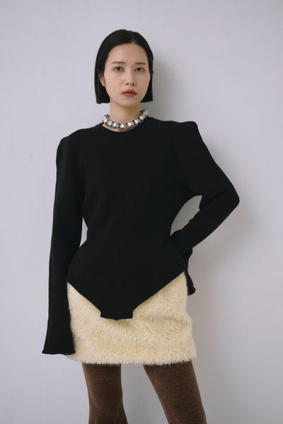 Load image into Gallery viewer, Wool Knit Bodysuit Like Pullover