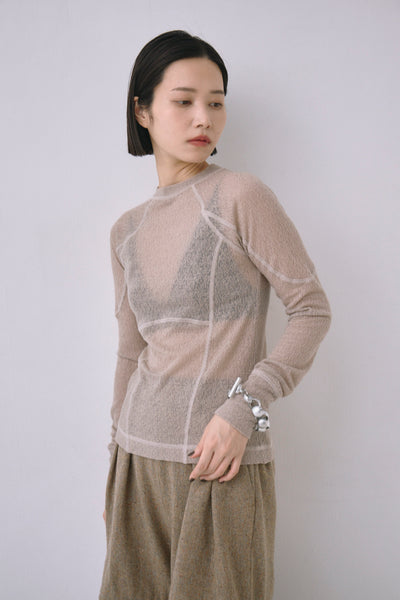 画像をギャラリービューアに読み込む, Lacy Jacquard Athletic Top