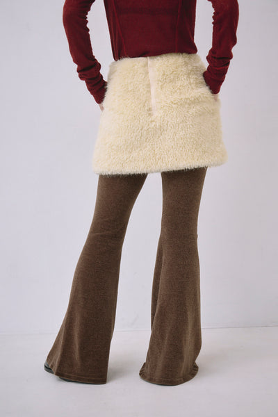 Load image into Gallery viewer, Craft fur Mini skirt