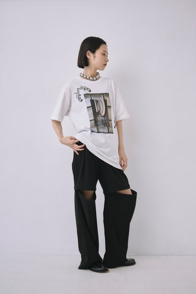 Load image into Gallery viewer, Mediam Photo ×「STAMP DOODLE」Tee