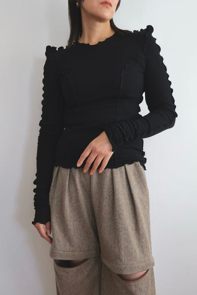 画像をギャラリービューアに読み込む, Pointed Shoulder Tops