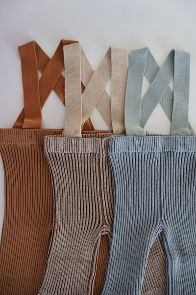 Load image into Gallery viewer, Kids Rib Knit Bell Bottoms