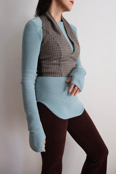 画像をギャラリービューアに読み込む, Check Halter Top